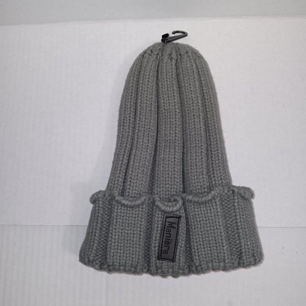 MANIERE GIRLS 7-14 YRS RIBBED BEANIE HAT